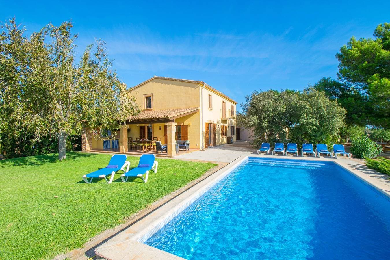 Vistalegre Finca für 7 in Cala Mandia 1