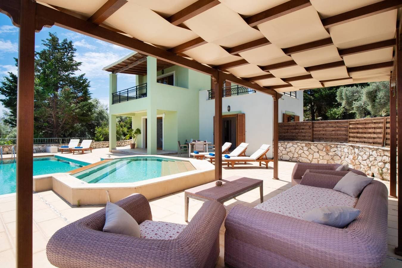 Foto 9 von 25: Villa für 6 Personen mit Pool