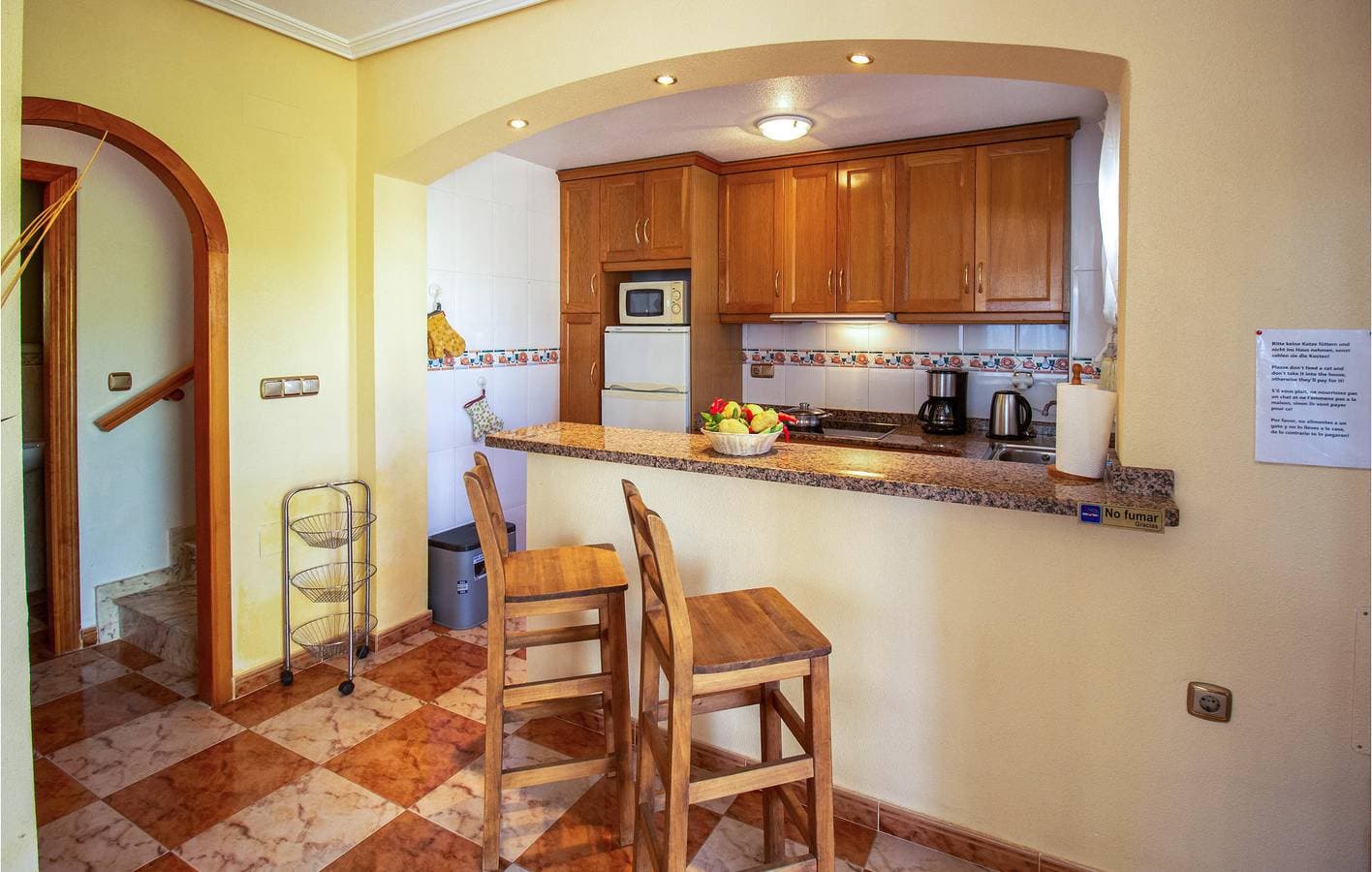 Foto 7 von 29: Klimatisiertes Apartment mit Parkplatz, Pool und Terrasse 1,5 km zum Strand