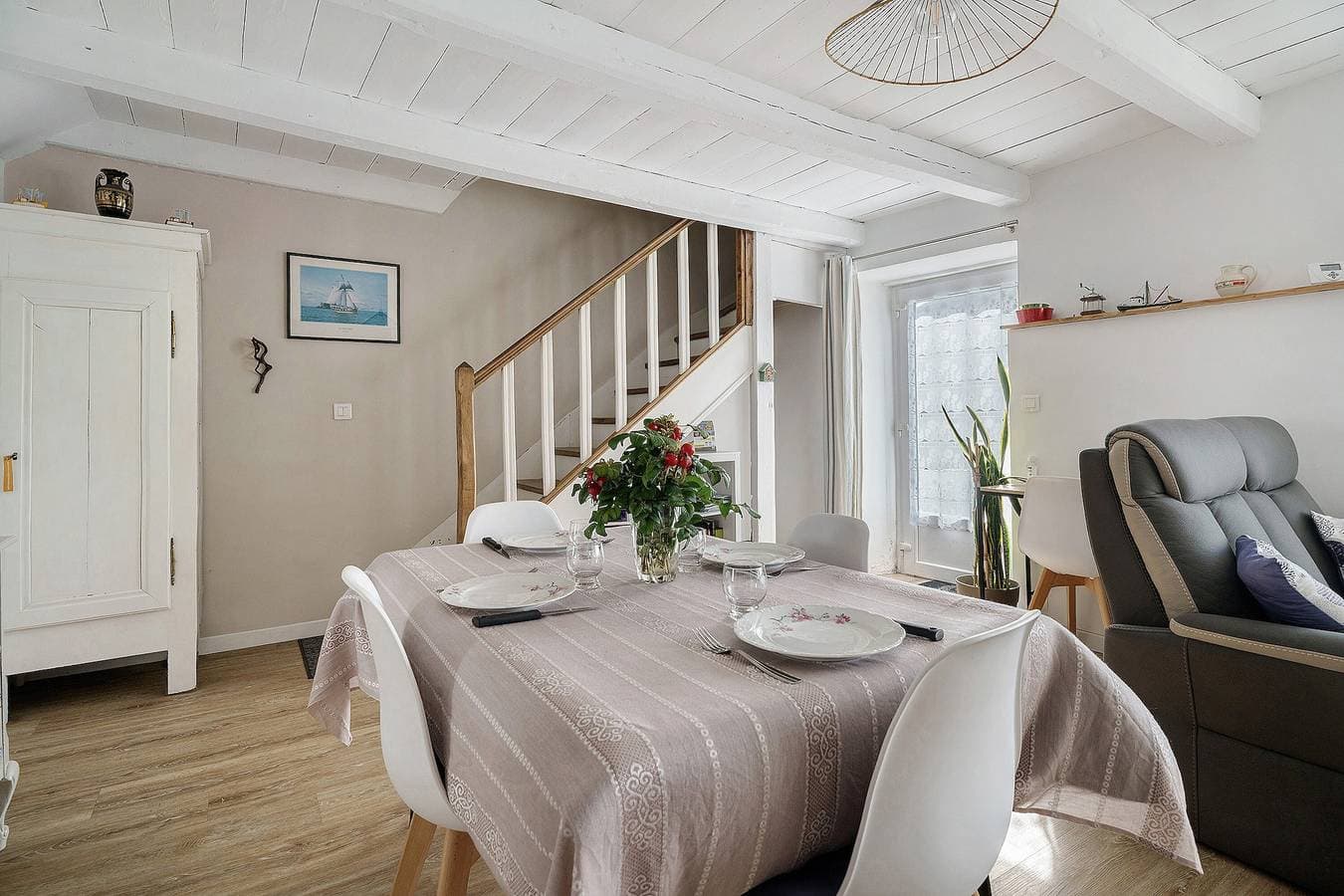 Foto 8 von 27: Ferienhaus 'Gîte Ti Hélène' mit Terrasse, Garten und WLAN, 2 km vom Strand entfernt