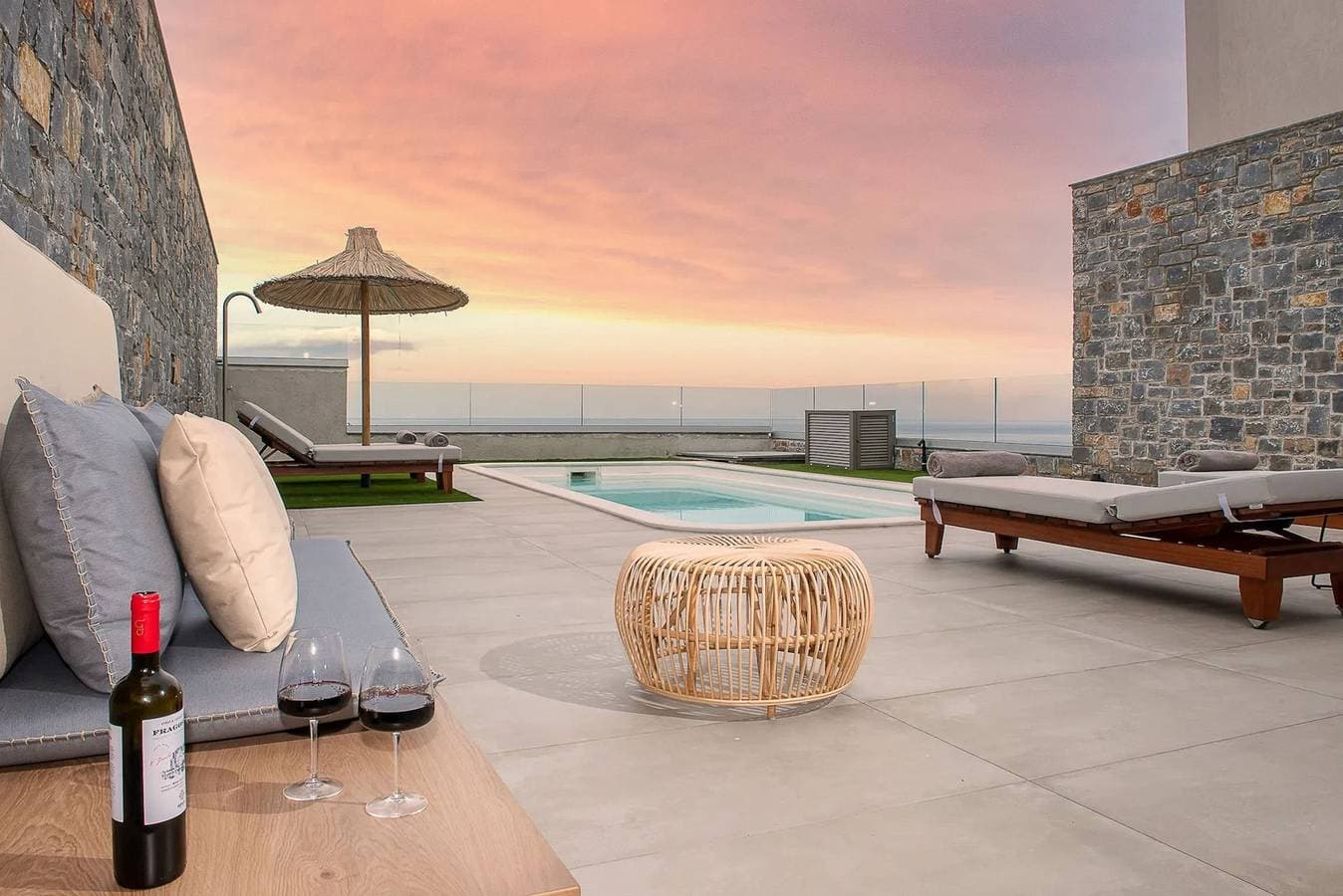 Foto 10 von 25: Villa für 5 Personen mit Balkon