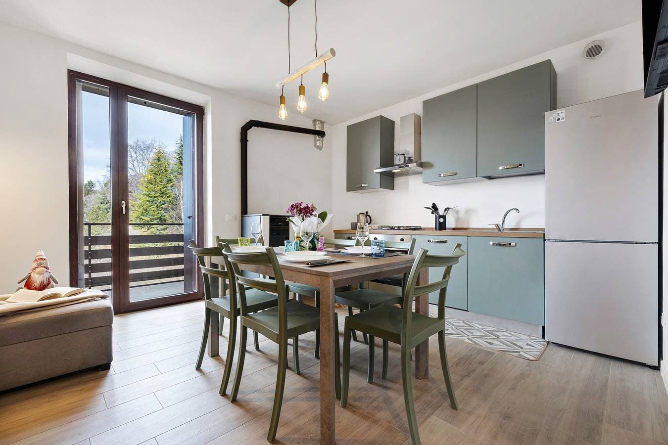 Foto 2 von 29: Ferienwohnung 'Casa Mia' mit Bergblick, privatem Garten und WLAN