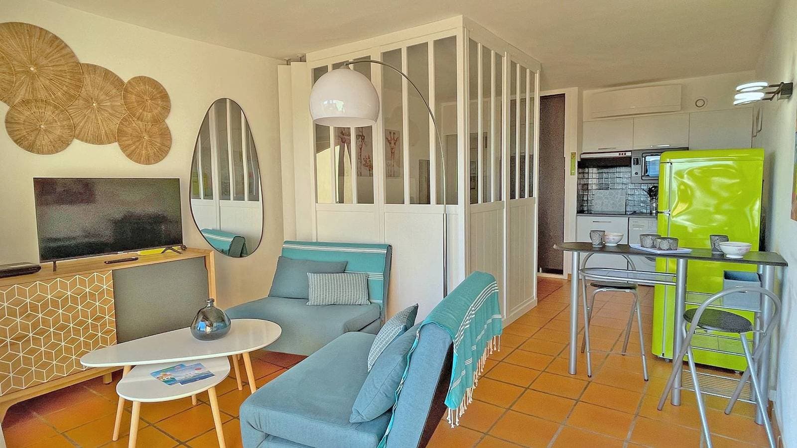 Foto 6 von 13: Studio - 2/4 Personen - Meerblick - Klimaanlage - Pool der Residenz - WLAN - Strand - Sainte Maxime