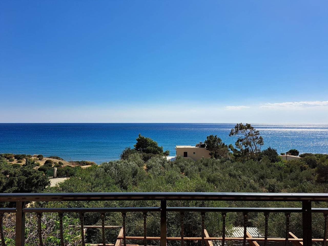 Foto 4 von 26: Direkt am Meer, traumhafter Meerblick - Ferienhaus Keratokampos, Kreta