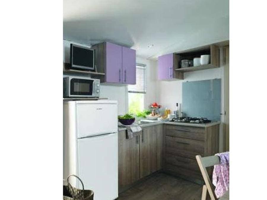 Foto 3 von 26: Flower Camping L'Ile Des Trois Rois - Mobilheim 4 personen - Komfort Pmr