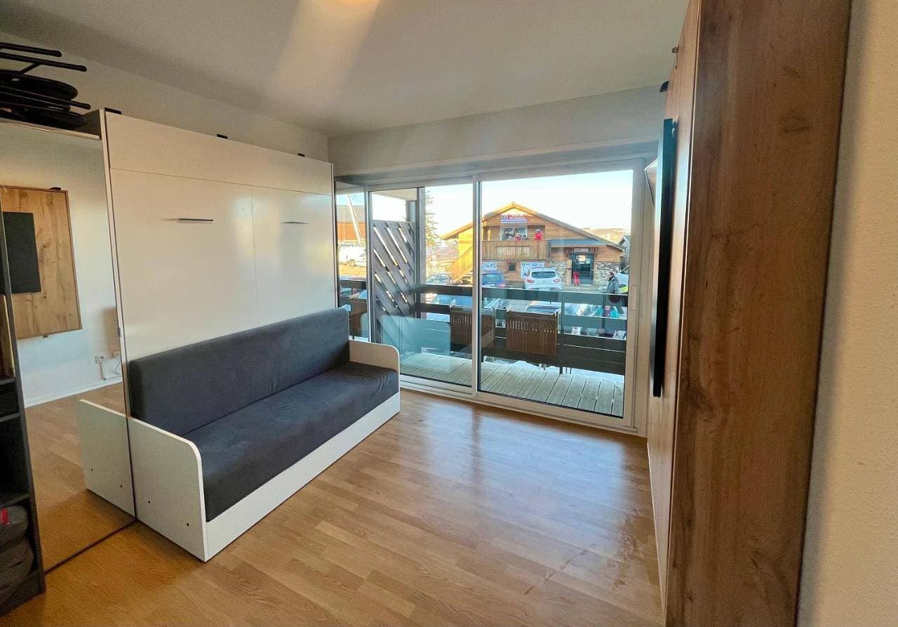 Studio à Guzet Neige aux pieds des Pistes et de Ecole de Ski 1