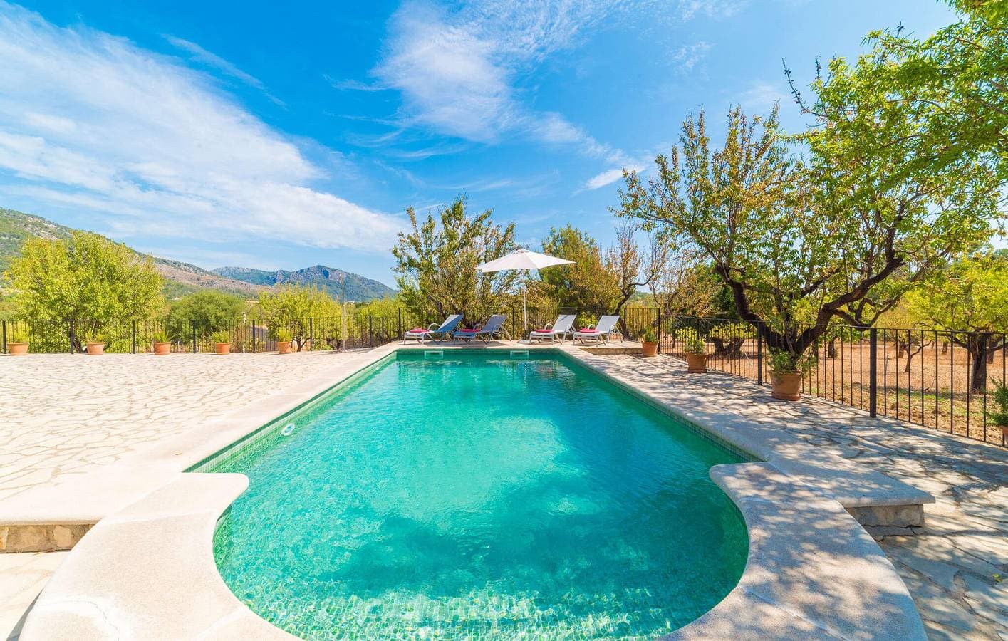 Foto 7 von 31: Gemütliche Wohnung mit Pool & Terrasse in Caimari