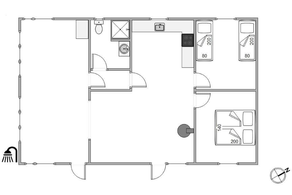 Foto 6 von 28: Schönes, sehr gut gepflegtes Ferienhaus in einer Sackgasse