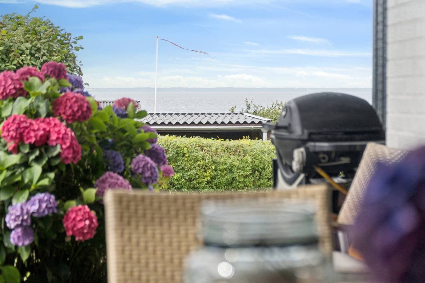 Foto 2 von 27: Ferienhaus am Skåstrup Strand mit Meerblick