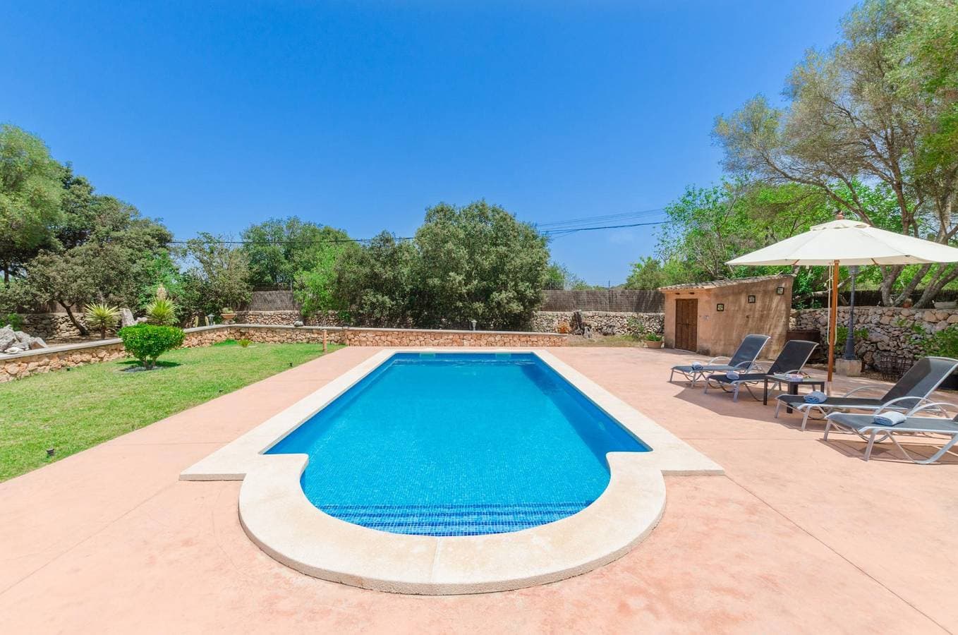 Foto 3 von 36: Son Garbi - Ferienhaus mit privaten Pool in Algaida. WiFi gratis