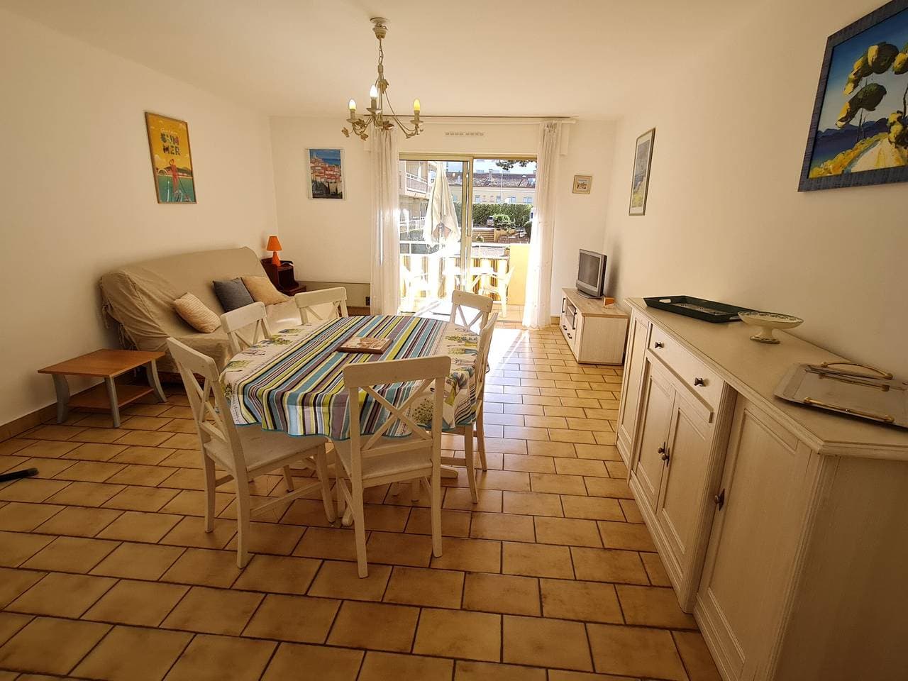 Foto 6 von 23: 2-Zimmer-Wohnung mit Klimaanlage, Pool und Haustieren in Sainte-Maxime