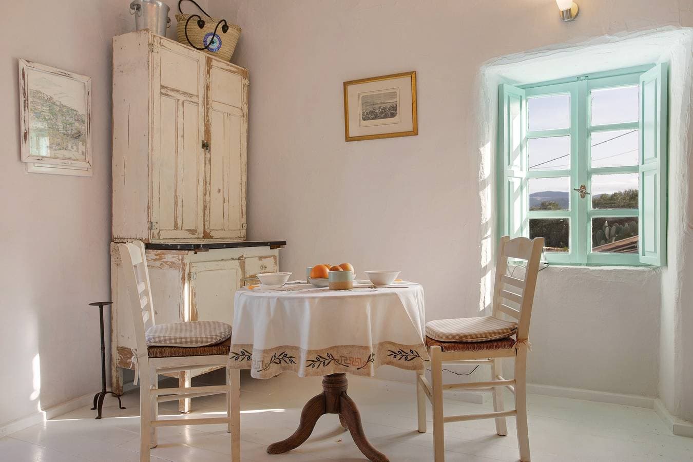 Foto 8 von 28: Griechisches Steinhaus 'Sira Stonehouse 3' mit Meerblick, WLAN und Klimaanlage