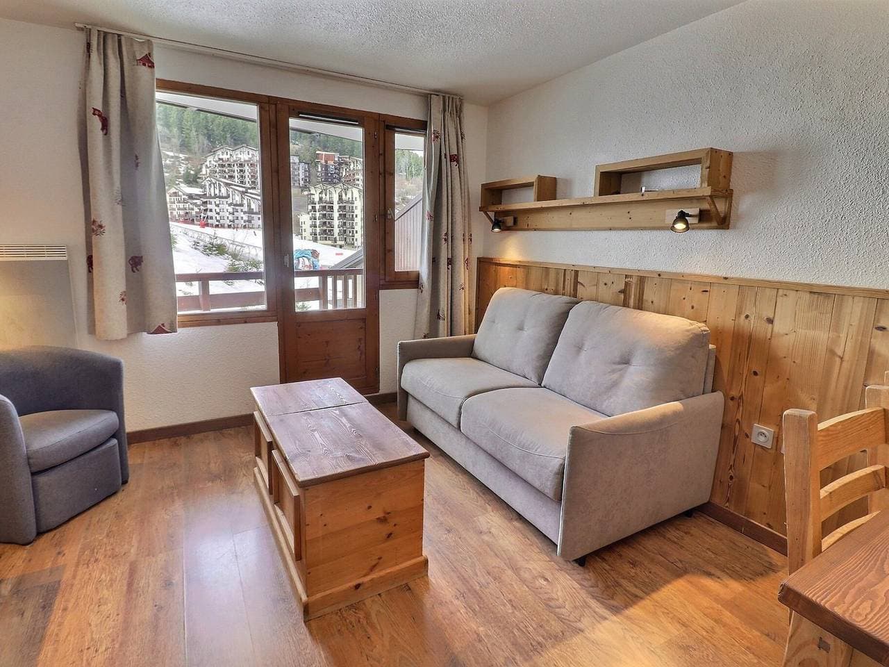 Foto 2 von 22: Komfortable 2 Zimmer, Ski-in/Ski-out, 4 Pers. Nahe Geschäfte