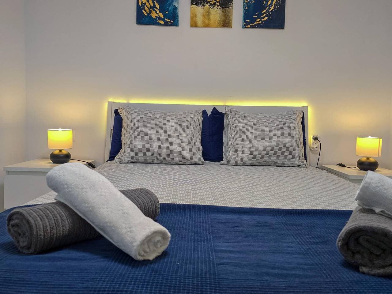 Foto 7 von 25: Moderne Ferienwohnung mit zwei Schlafzimmern und vier Pools in Costa del Silencio, Arona