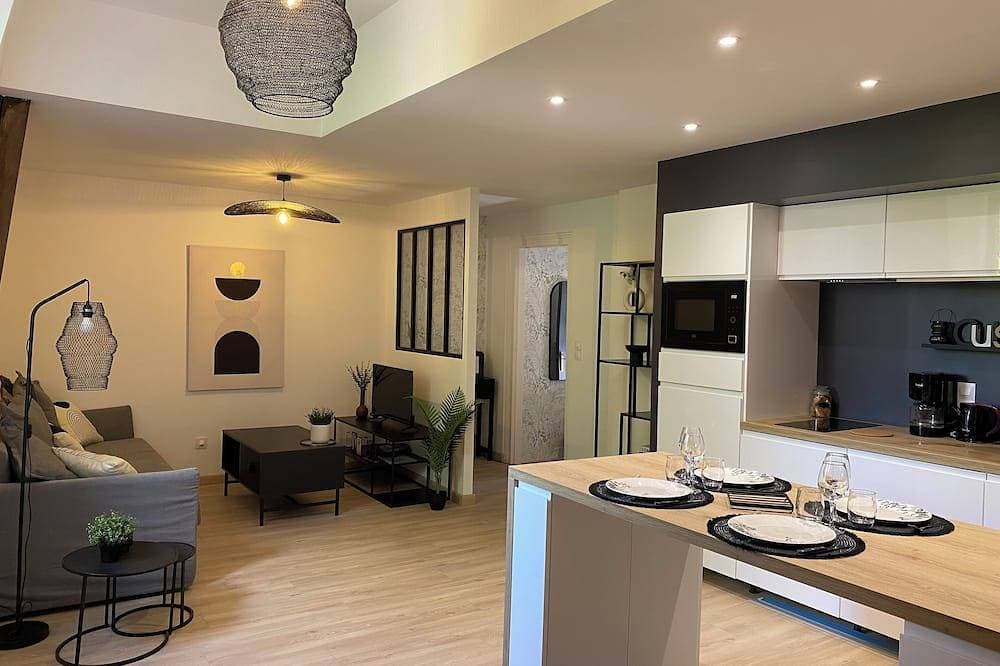 Foto 7 von 11: Atelier d'Arches, charming 2-bedroom apartment for 4 people in a beautiful historic building