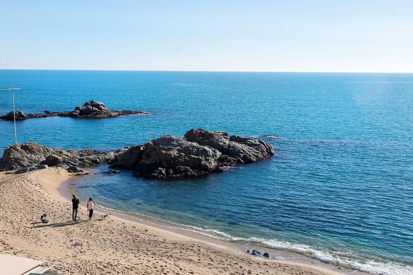 Foto 4 von 30: Les Formigues 2-Ferienwohnung am Strand -Calella de Palafrugell-Costa Brava