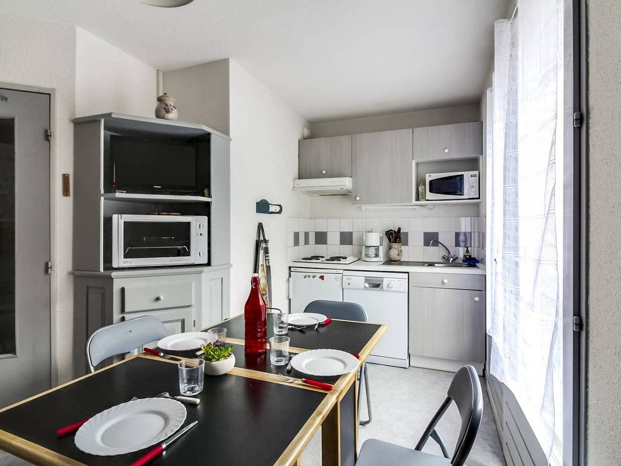 Apartment für 6 mit Balkon und Parkplatz in Barèges 1