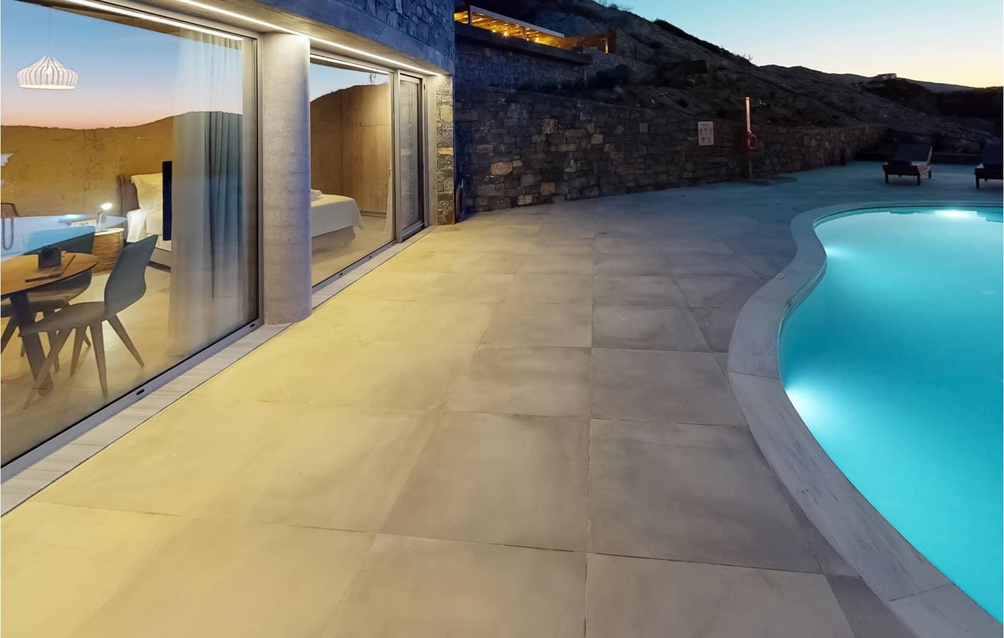 Foto 9 von 19: Luxuswohnung mit Pool und Terrasse, 300 m vom Strand Lygaria entfernt