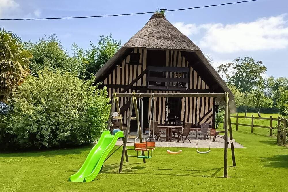 Foto 7 von 25: Reetdachhaus in der Normandie in der Nähe von Honfleur, Deauville Pont l'Eveque Le Havre
