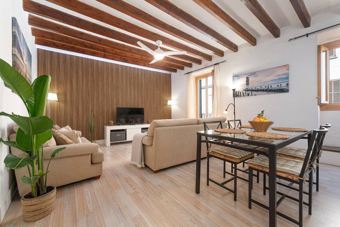 Foto 3 von 17: Casa Mercat - Apartment für Paare in Pollença. WiFi gratis
