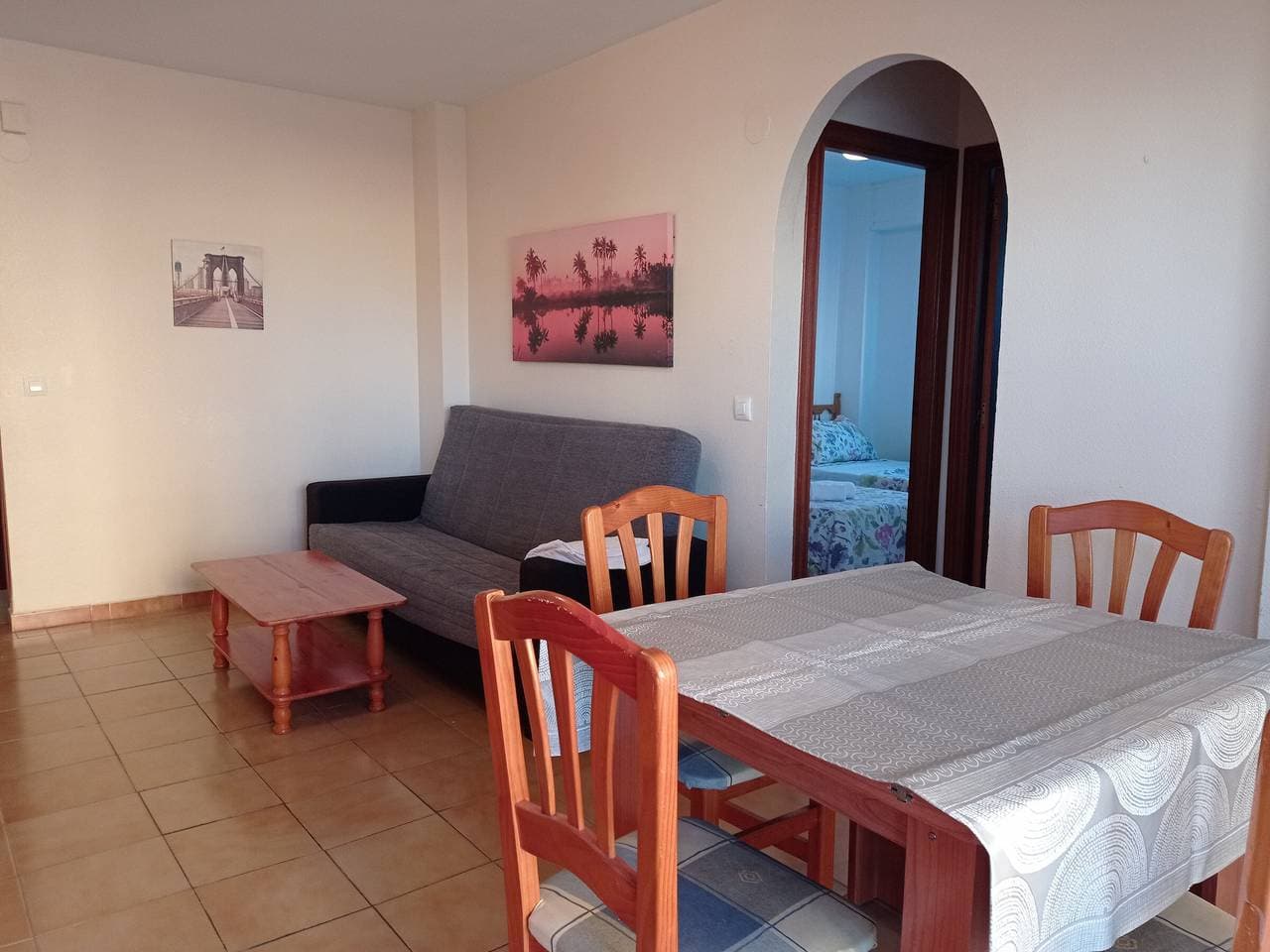 Foto 10 von 25: Familienwohnung mit Garten und Pool in Xeraco Playa