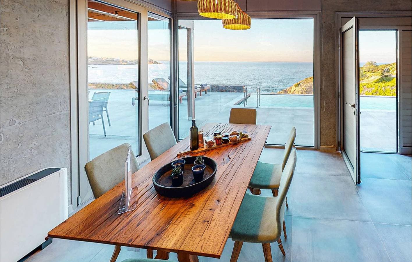 Foto 4 von 17: Strandresort mit Pool und Terrasse – 300 m vom Strand Lygaria entfernt