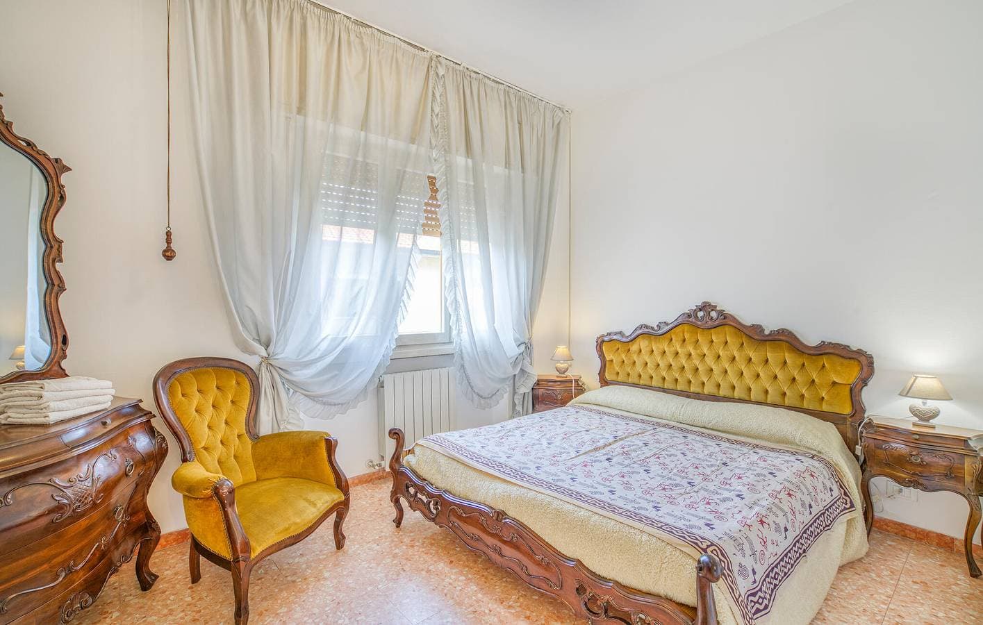 Foto 8 von 22: Charmante 1-Zimmer-Wohnung mit Garten, 400 m vom Strand Bagno Firenze entfernt