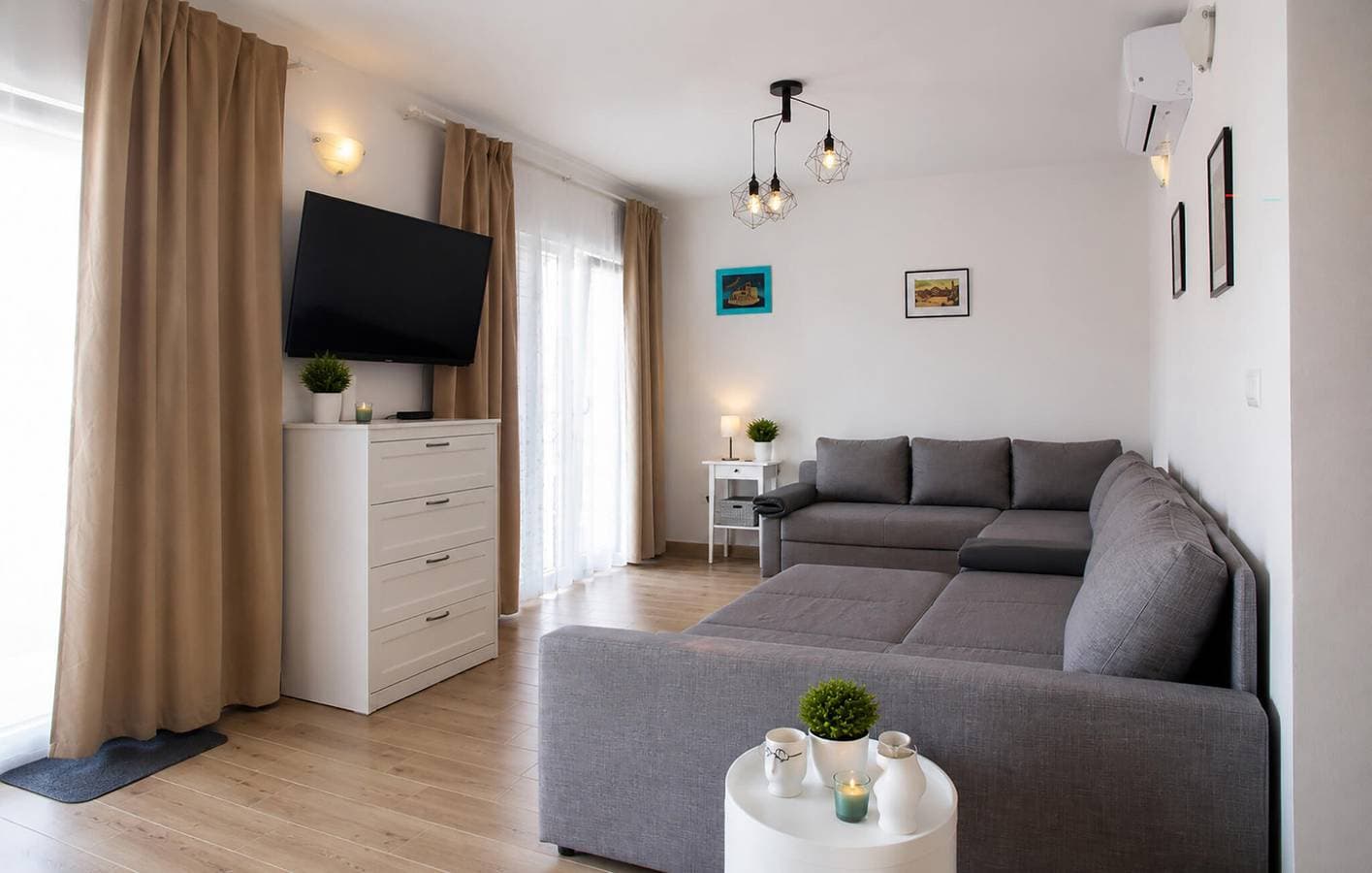 Foto 11 von 27: Gemütliches Apartment mit 2 Schlafzimmern, Meerblick und Pool, 400 m vom Strand entfernt