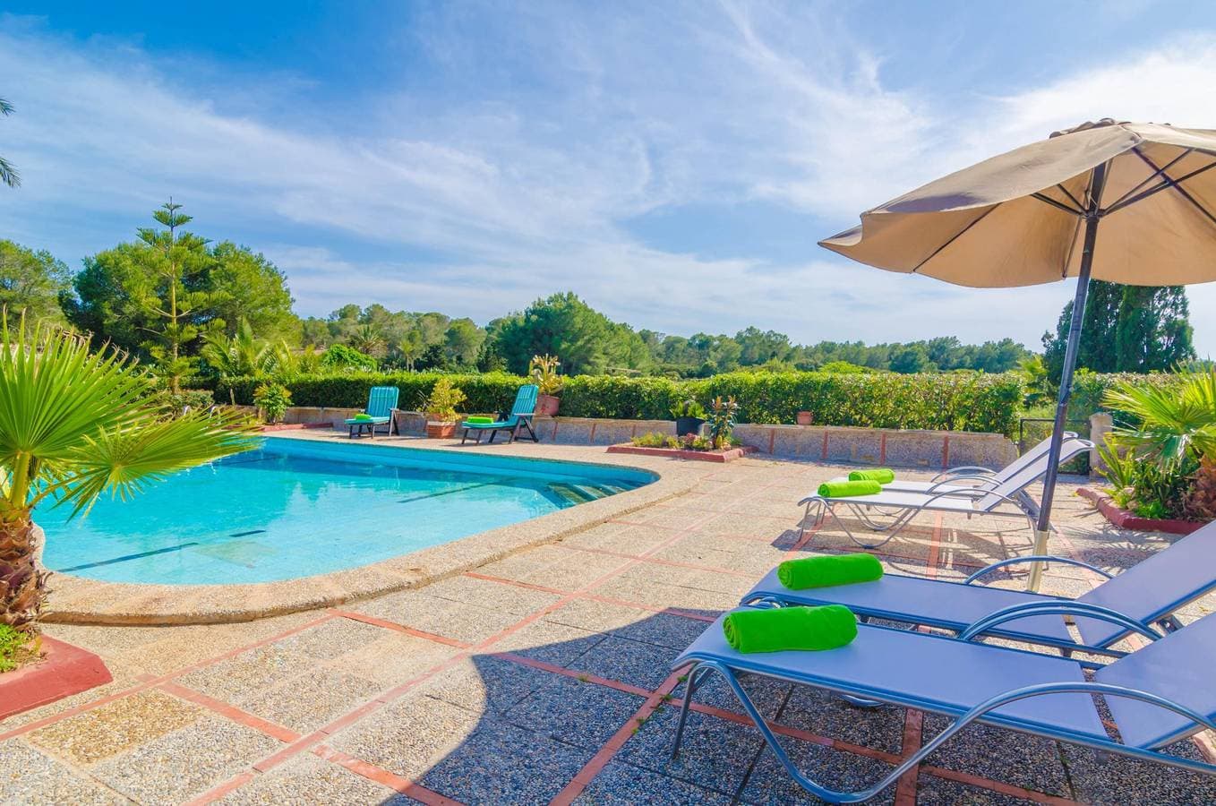 Foto 5 von 34: Torre Marina - Ferienhaus mit privaten Pool in Sa Ràpita. WiFi gratis