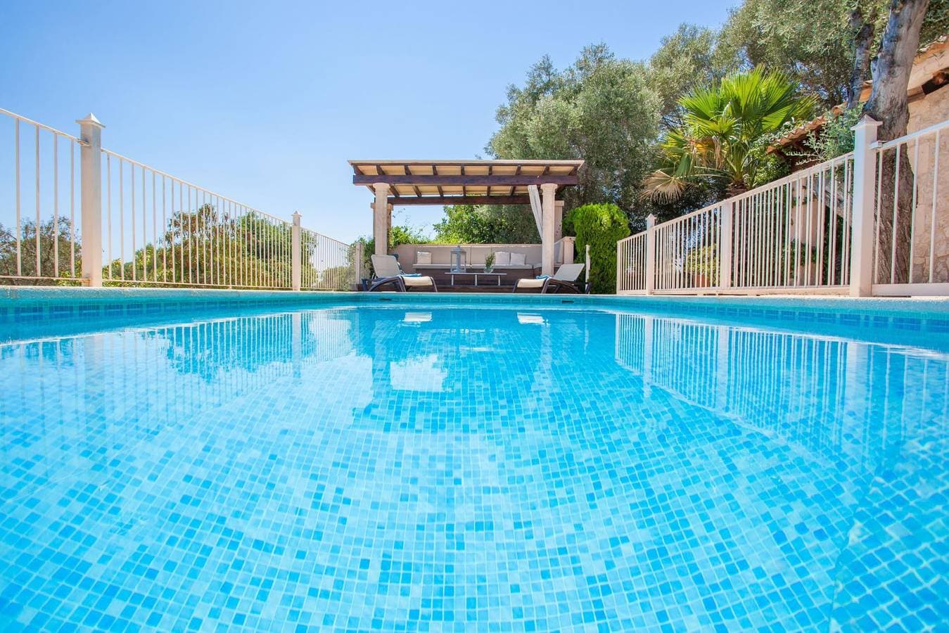 Foto 2 von 50: Sa Font - Ferienhaus mit privaten Pool in Petra. WiFi gratis