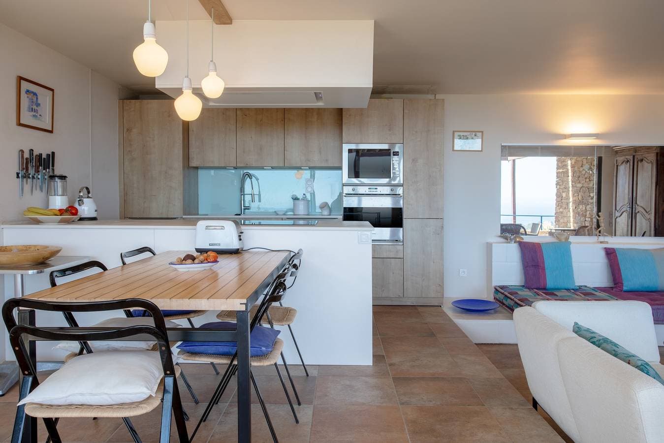 Foto 7 von 25: Ferienhaus mit Meerblick, privatem Pool und Klimaanlage