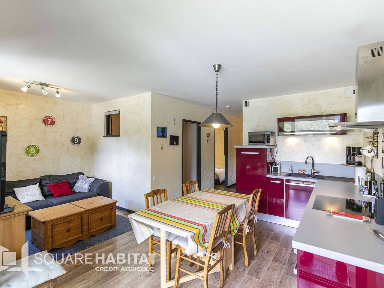 Foto 10 von 10: Schöne Whg 4 Pers, Terrasse, privater Parkplatz, nahe Skigebiet und Thermen