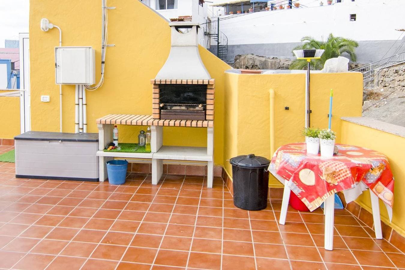 Foto 5 von 21: Charmantes Apartment in Puerto de Mogán - 80m², Berg- und Meerblick