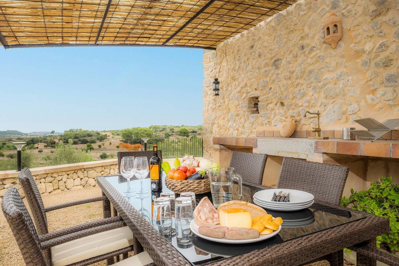 Foto 6 von 21: Sa Serra - Ferienhaus mit privaten Pool in Lloret de Vistalegre. WiFi gratis