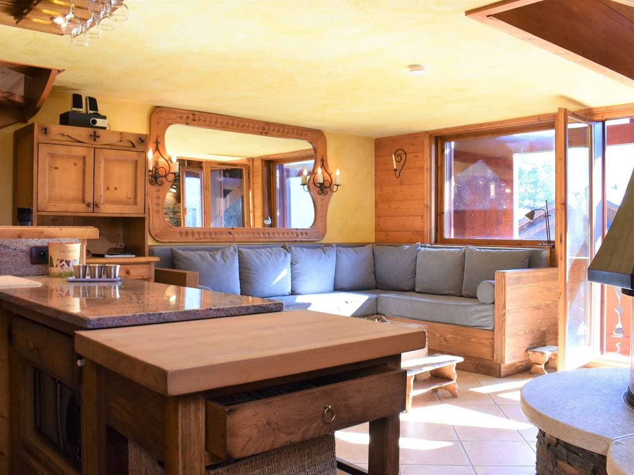 Foto 8 von 30: Schöne 3-Zimmer-Wohnung in Méribel Village mit Parkplatz und Internetzugang