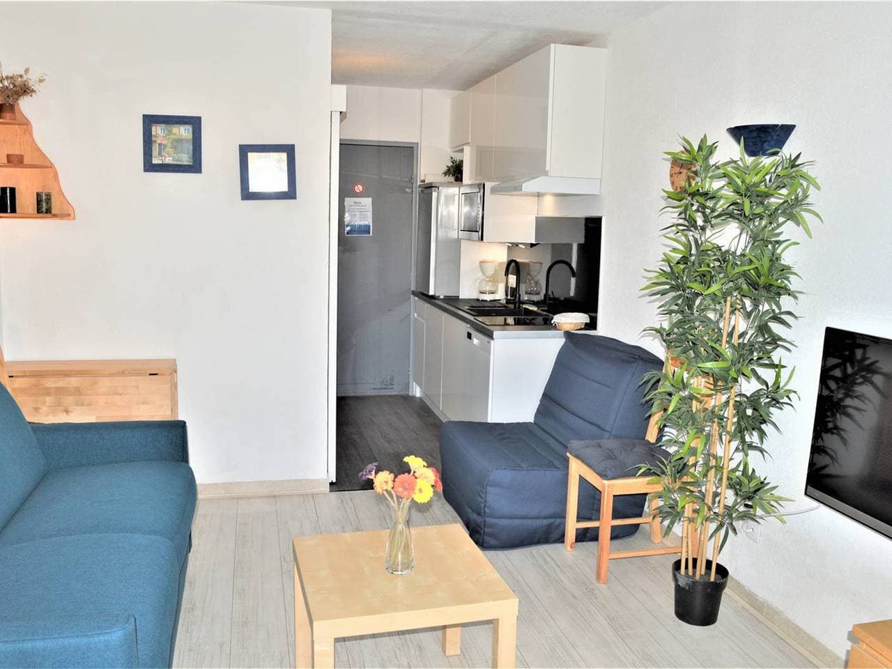 Foto 4 von 15: Renoviertes Studio in Cavalaire-sur-Mer, 3 Personen, nah am Hafen, klimatisiert.