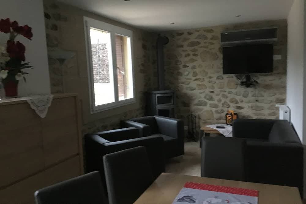 Foto 8 von 22: 4-Personen-Gîte im Erdgeschoss unseres Hauses in den Ardèche Bergen