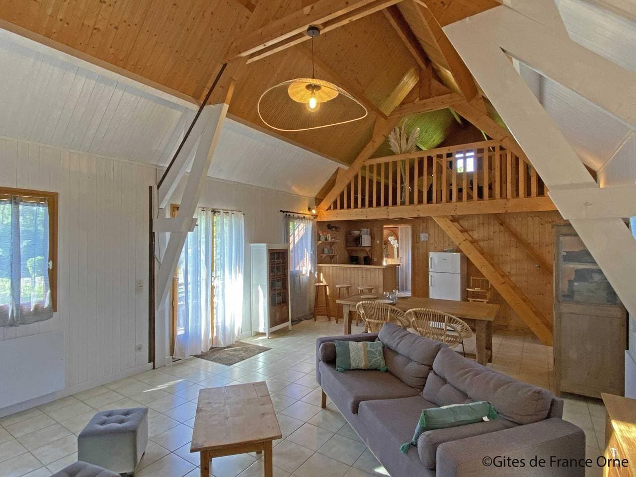 Foto 13 von 17: Gemütliches Holzchalet im Wald, ideal für Paare