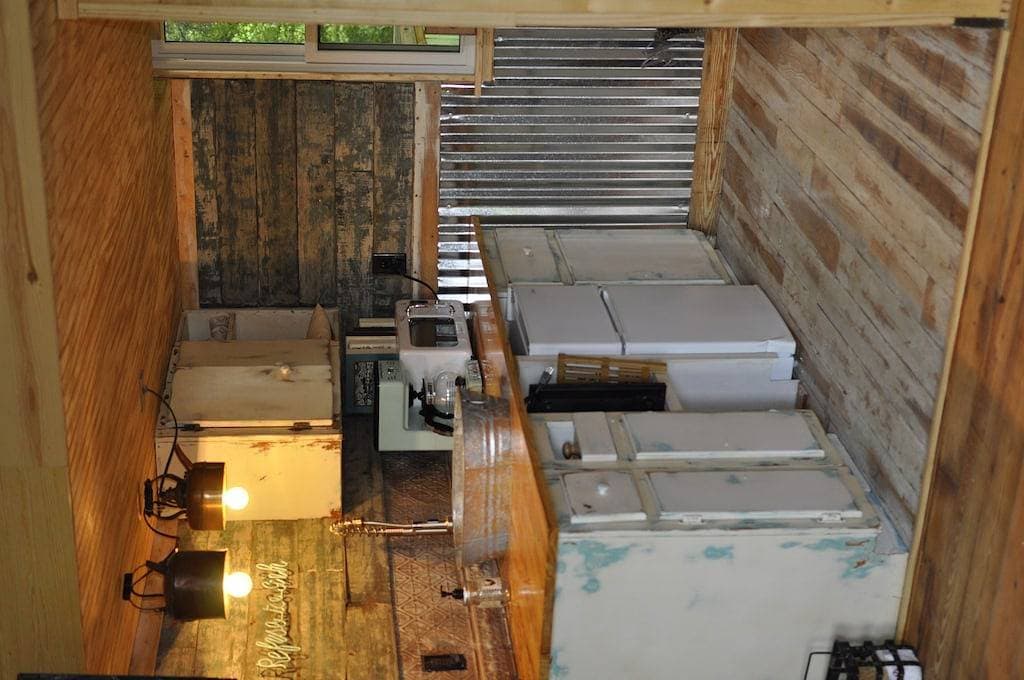 Foto 9 von 32: Horse Farm Retreat Creekside winziges Haus, 4 Personen und tierfreundlich
