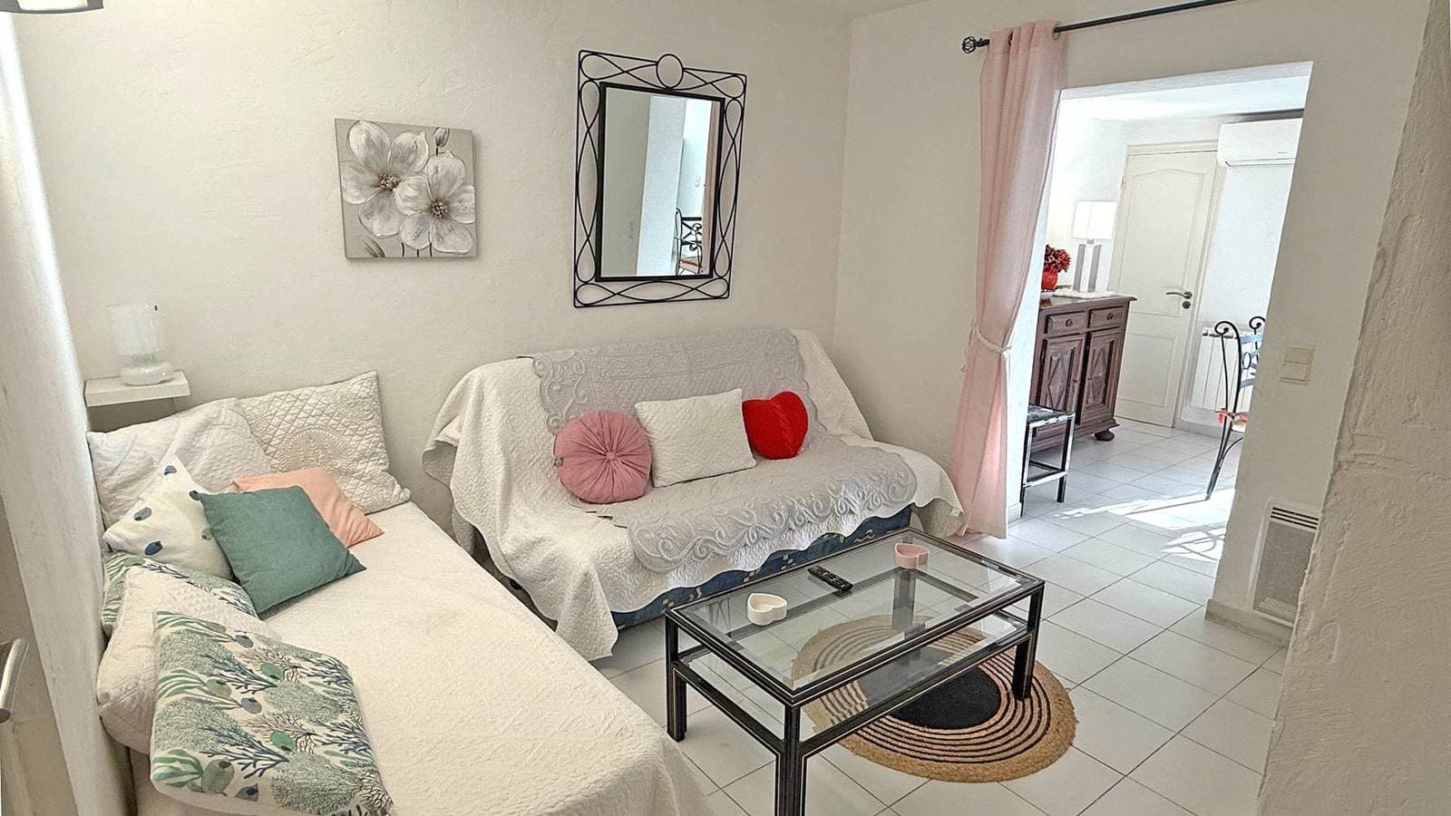 Foto 13 von 15: T2-Wohnung - 2/4 Personen - Meerblick - Klimaanlage - WLAN - Strand zu Fuß - Sainte Maxime