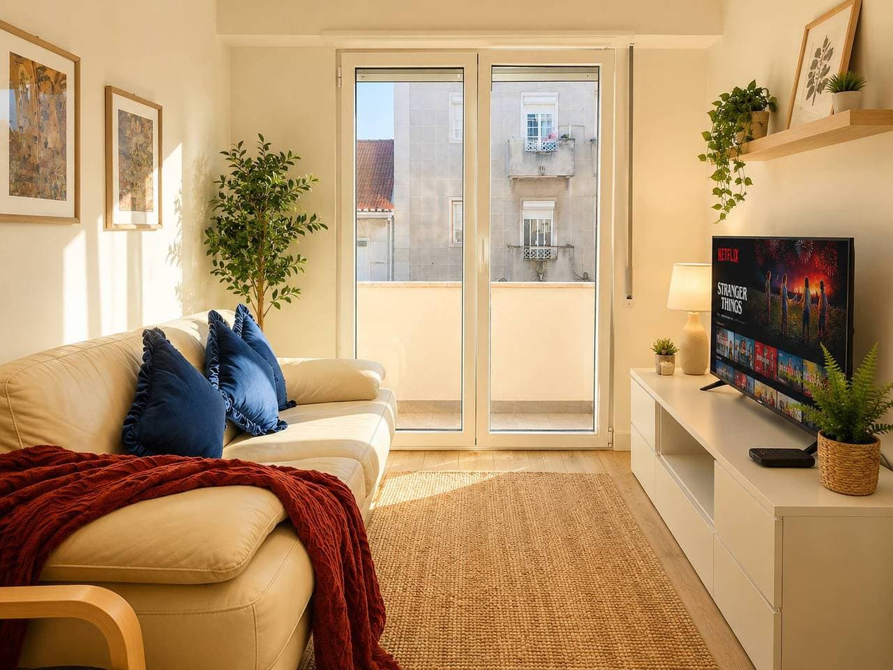 Charmantes Apartment mit 2 Schlafzimmern in Almada, in der Nähe von Lissabon 1