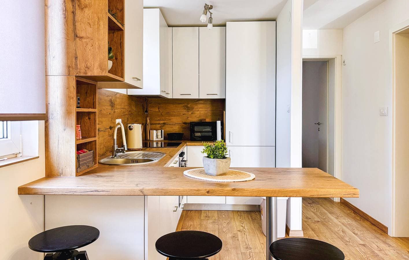 Foto 10 von 20: Gemütliche Ferienwohnung mit Terrasse, Klimaanlage und WLAN, 1,5 km vom Strand entfernt