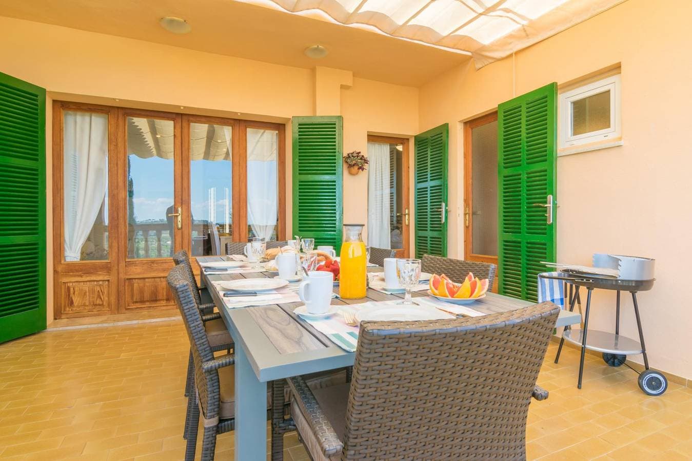 Foto 12 von 38: Ca Sa Tia Vicari - Ferienhaus mit Privatgarten in Selva. WiFi gratis