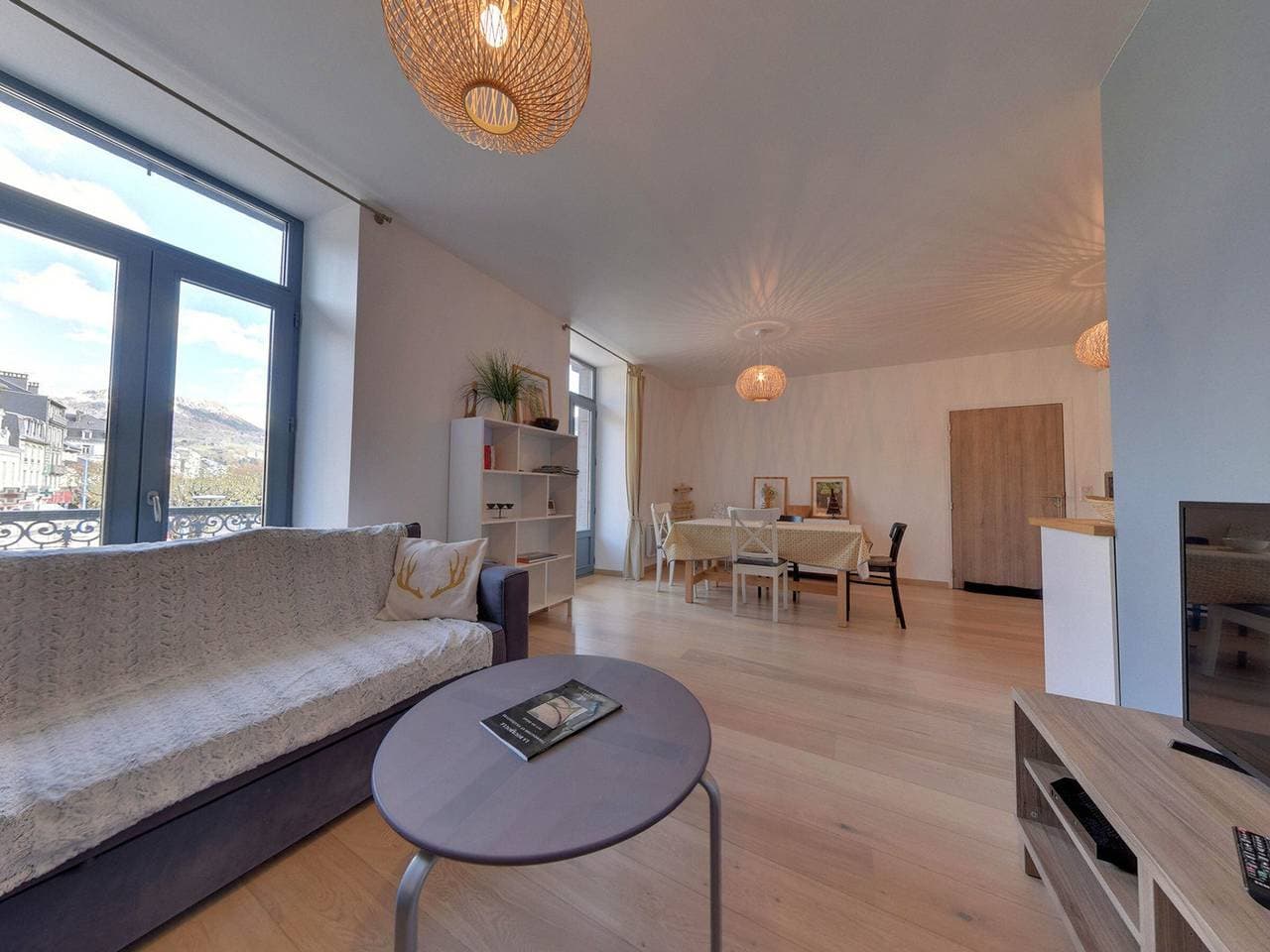 Foto 2 von 12: T3-Wohnung im Zentrum von La Bourboule mit Balkon und kleinem Hund erlaubt