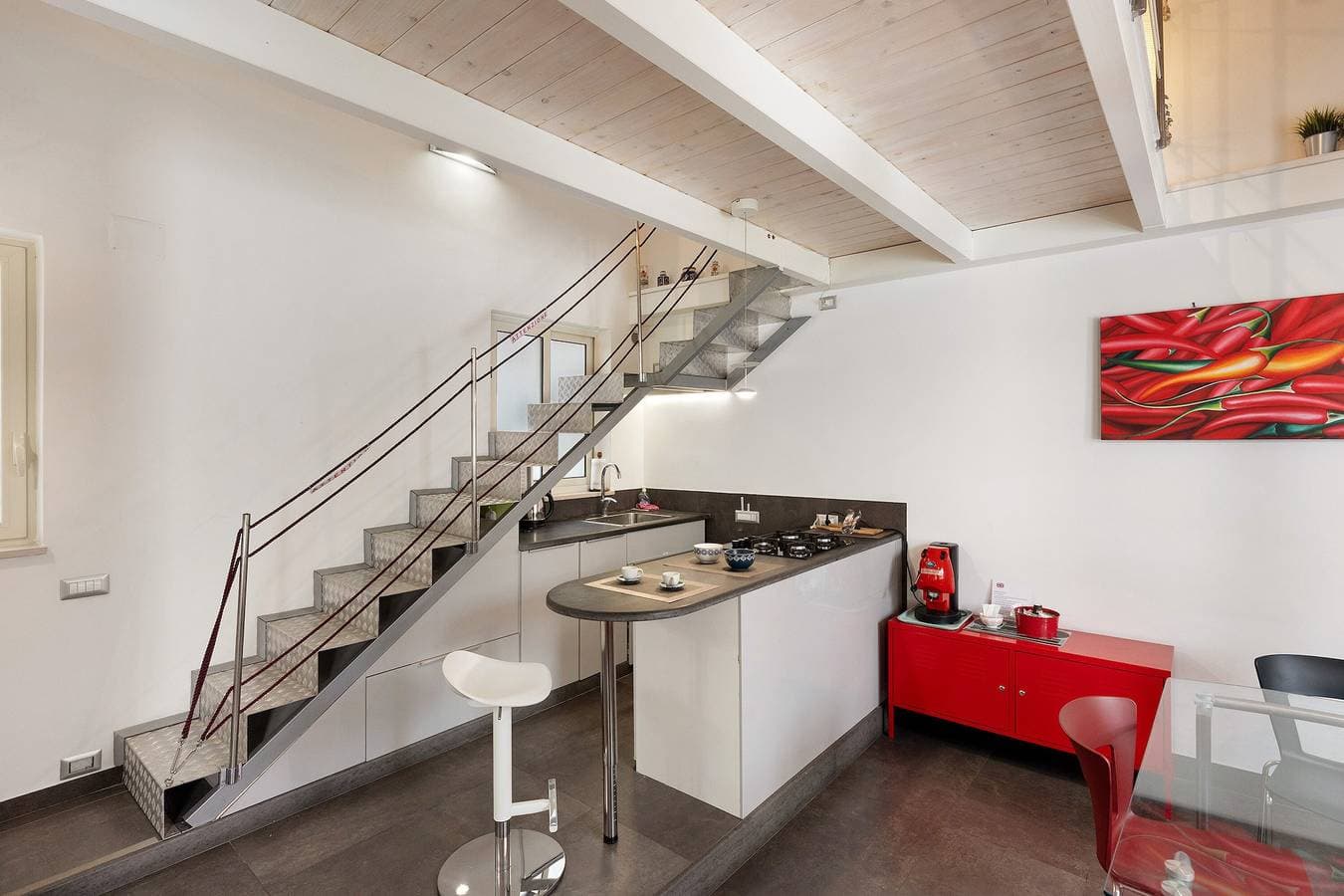 Foto 8 von 21: Ferienwohnung 'The Pepper in Pizzofalcone' mit Balkon, WLAN und Klimaanlage