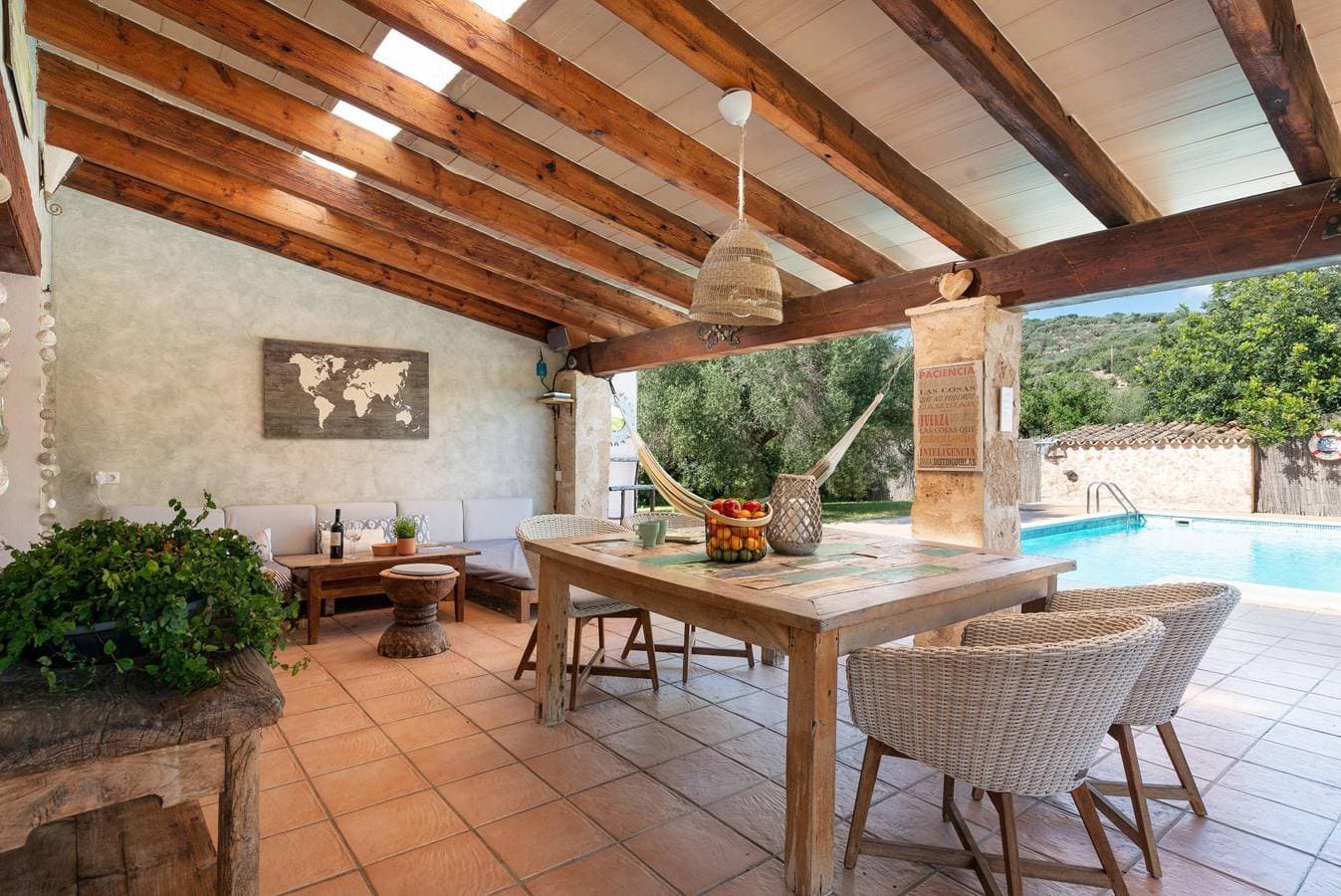 Foto 7 von 34: Ca Na Rosa - Ferienhaus mit privaten Pool in Campanet. WiFi gratis
