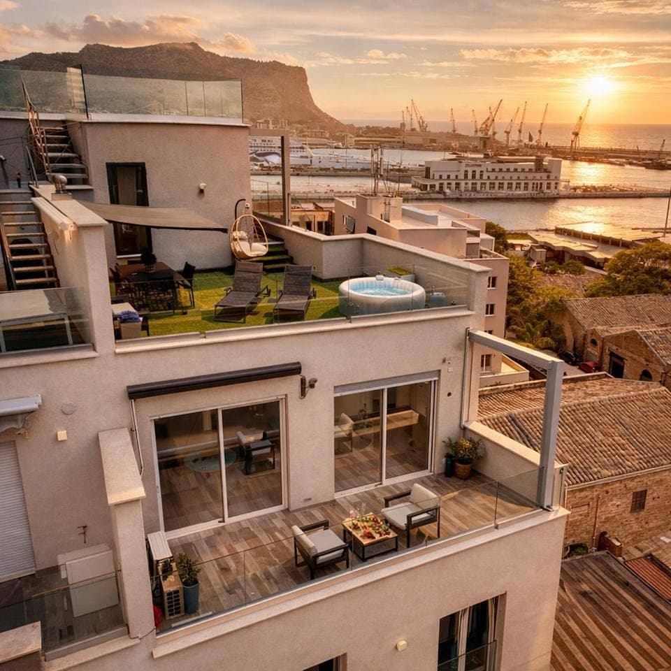 Foto 6 von 17: One-Bedroom Apartment with Sea View and Terrace