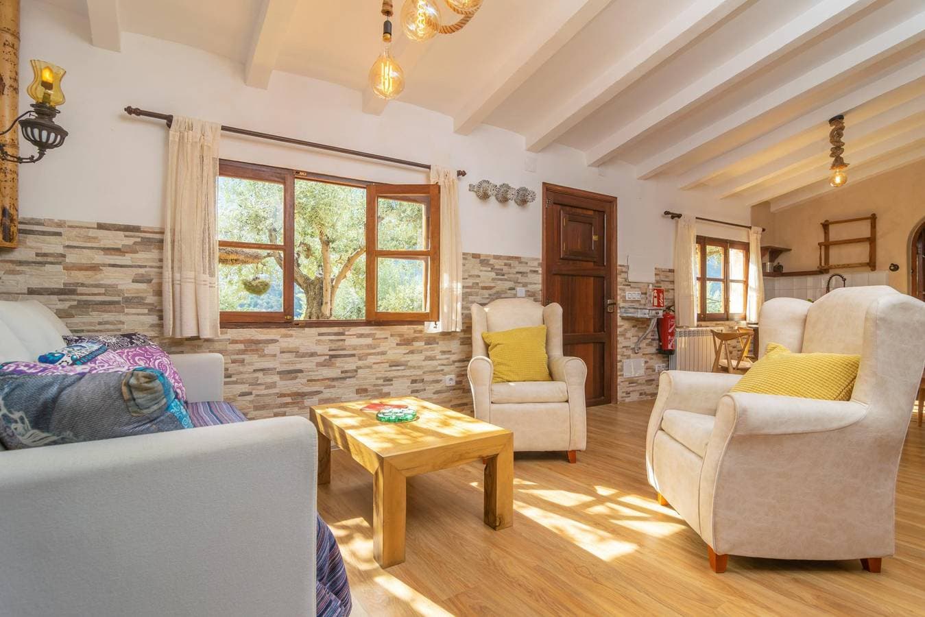 Foto 7 von 47: Ses Begudes - Ferienhaus mit privaten Pool in Fornalutx. WiFi gratis.