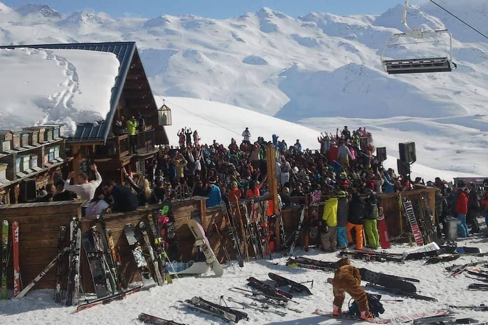 Foto 9 von 23: Charmante Ferienwohnung in Valthorens für 4 Personen, herrlicher Blick auf den Südbalkon
