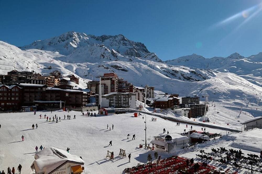 Foto 10 von 13: Gemütliche, renovierte Wohnung in Val Thorens, 4 Personen, Südbalkon, in der Nähe von Pisten und Geschäften